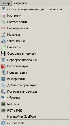 Меню