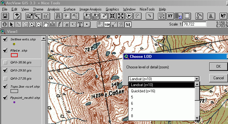 Открыть в Google Maps/Earth