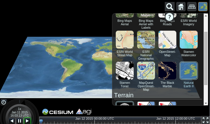 2D в Cesium