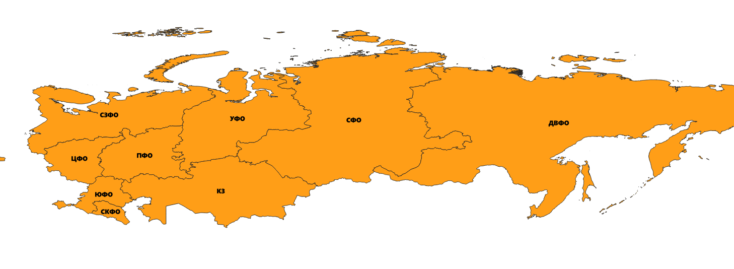 Результат в QGIS