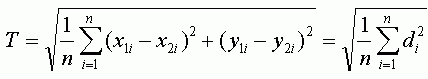 формула вычисления RMSE